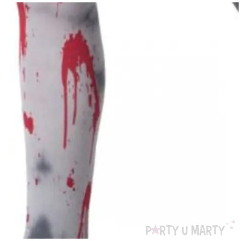 rajstopy dla dzieci krwiste szare smiffys 6 12 lat