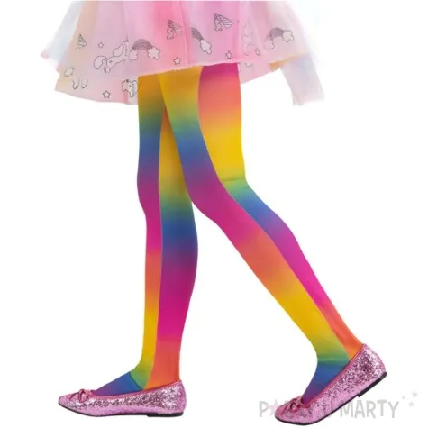 rajstopy dla dzieci tecza smiffys 6 12 lat