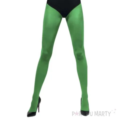 rajstopy gladkie zielony smiffys rozm uniw