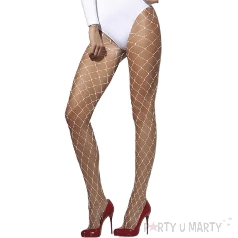 rajstopy kabaretki bialy smiffys rozm uniw