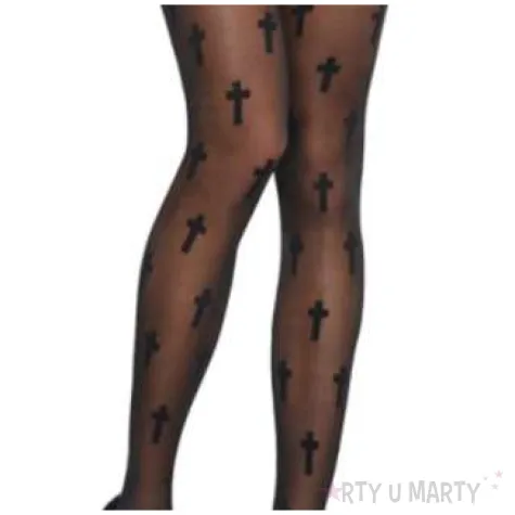 rajstopy krzyzyki na halloween amscan