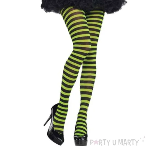 rajstopy paski halloween amscan