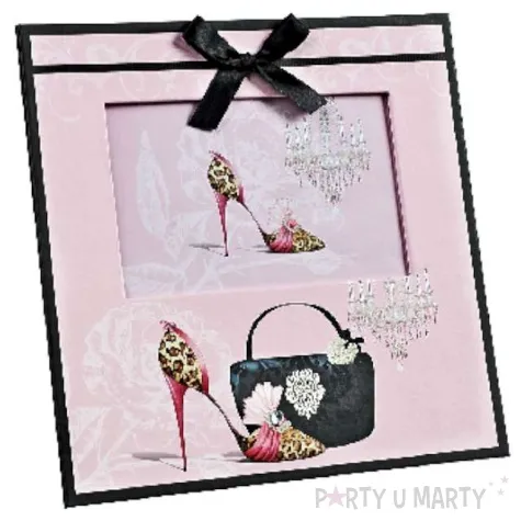 ramka do zdjec glamour roz godan