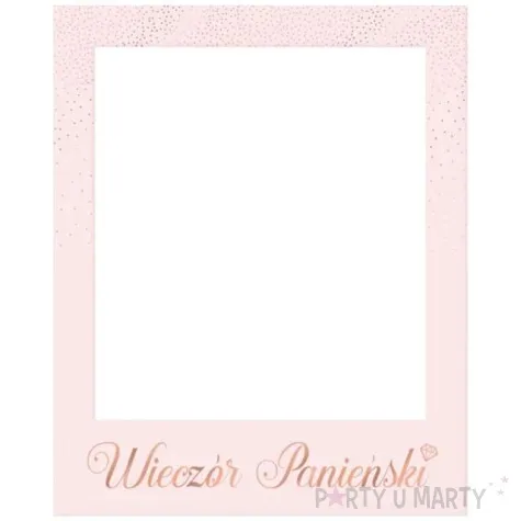 ramka do zdjec wieczor panienski selfie diy partypal 50 x 60 cm 1 szt