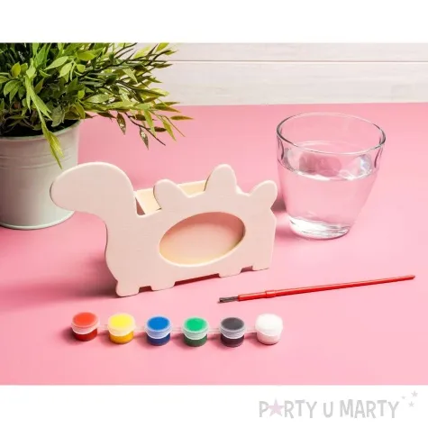 ramka na zdjecia dinozaur do pomalowania gadgetmaster