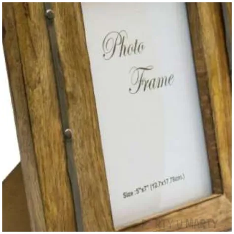 ramka na zdjecia drzewo mangowe deski retro giftdeco 21 x 27 cm