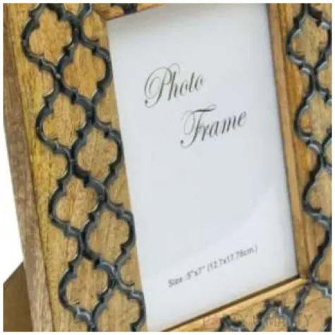 ramka na zdjecia drzewo mangowe pozlacana duza giftdeco 21 x 27 cm