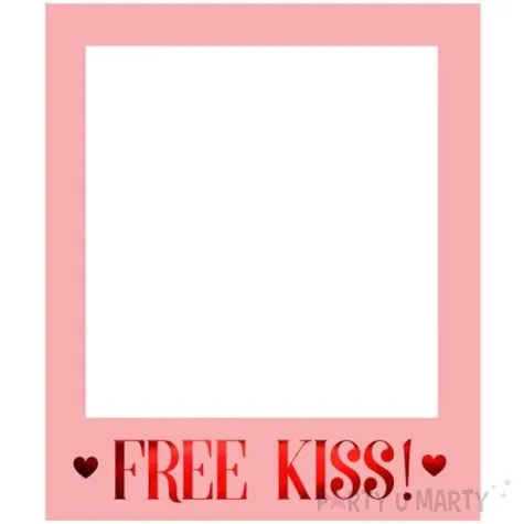 ramka selfie walentynki partydeco 59 5 x 50 cm
