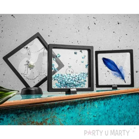 ramki lewitujace na wspomnienia czarny gadgetmaster 11 x 11 cm