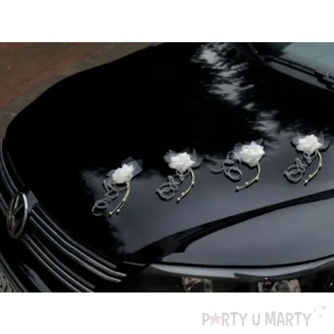 rattanowe bukieciki z roza biale 25 cm 4 szt