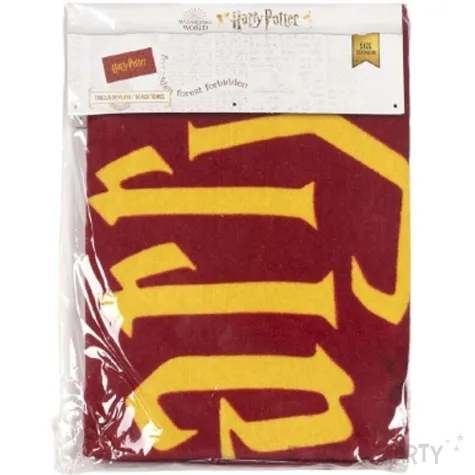 recznik kapielowy harry potter czerwony cerda 140 x 70 cm