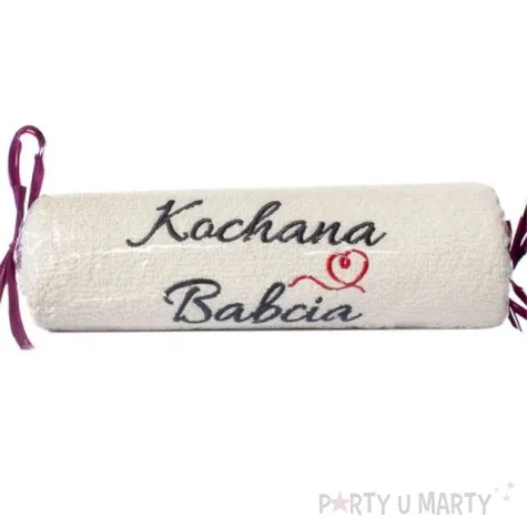 recznik z haftem kochana babcia giftmania