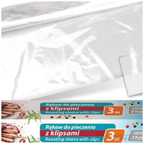 rekaw do pieczenia classic z klipsem ravi 31 cm x 3 m