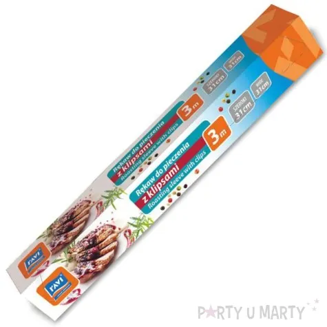 rekaw do pieczenia classic z klipsem ravi 31 cm x 3 m