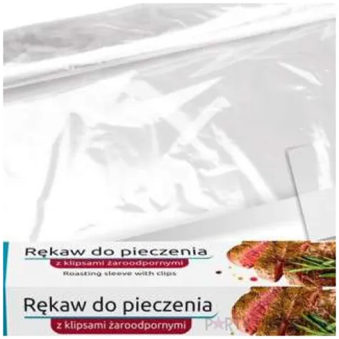 rekaw do pieczenia gratka z klipsem ravi 29cm 3m