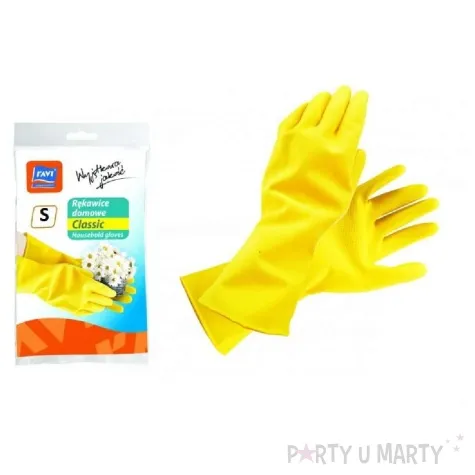 rekawice domowe gratka zolty ravi rozmiar m