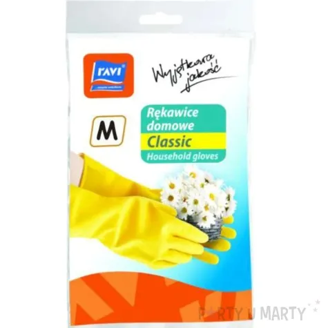 rekawice domowe gratka zolty ravi rozmiar m