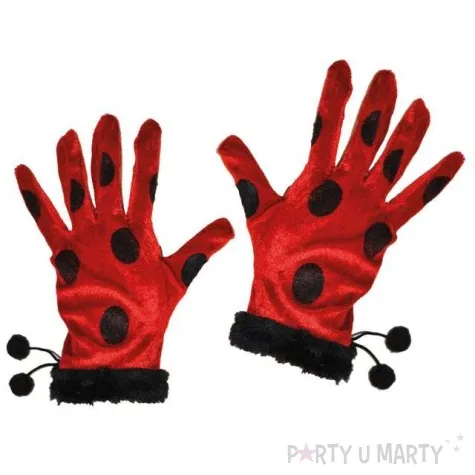 rekawiczki biedronka funnyfashion 22 cm