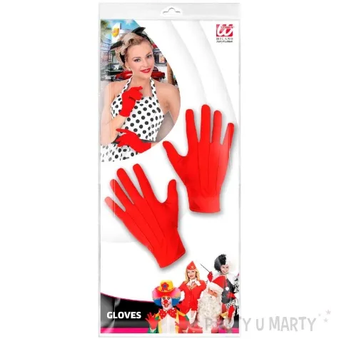 rekawiczki classic czerwone widmann