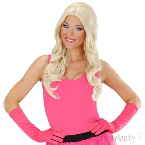 rekawiczki classic neon rozowe widmann