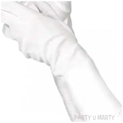 rekawiczki hollywood long biale carnival toys 50 cm