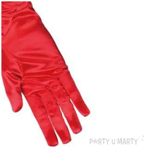 rekawiczki hollywood long czerwone boland