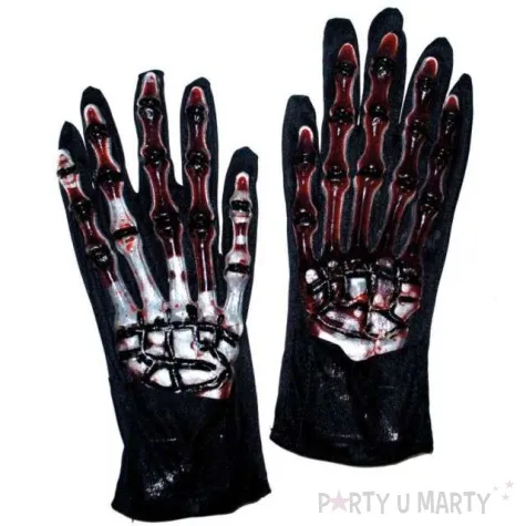 rekawiczki krwawy kosciotrup funnyfashion