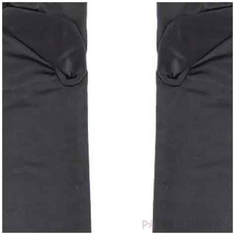 rekawiczki wieczorowe dlugie czarne godan 38 cm