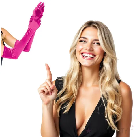 remkawiczki hollywood dlugie rozowe ciemne leg avenue