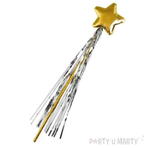 rozdzka party gwiazda zlota kraszek 35 cm