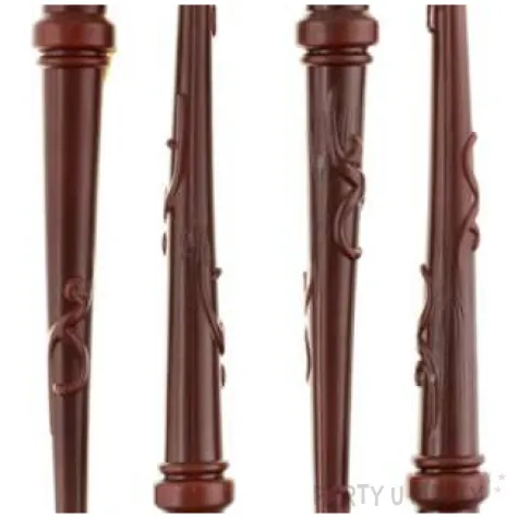 rozdzka party harry potter brazowa unique 4 szt