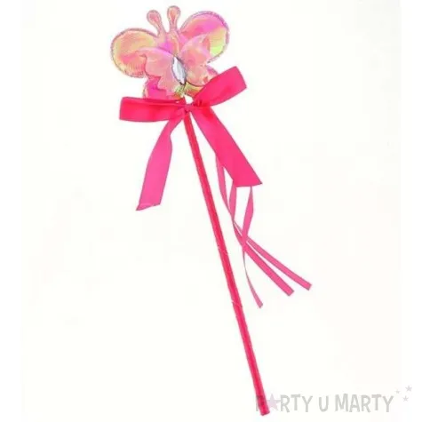 rozdzka party motylek fuksja godan