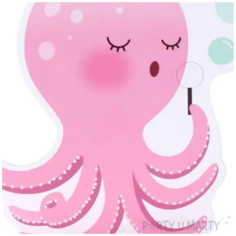 rozeta stojaca osmiornica rozowy godan 22 cm