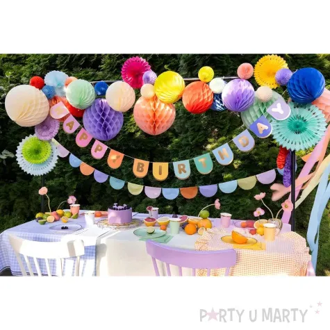 rozeta wisz ca classic mi towy partydeco 20 30 cm 3 szt