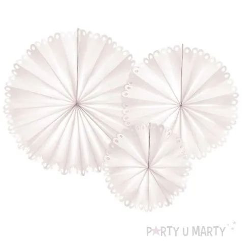 rozeta wiszaca classic bezowy partydeco 3 szt