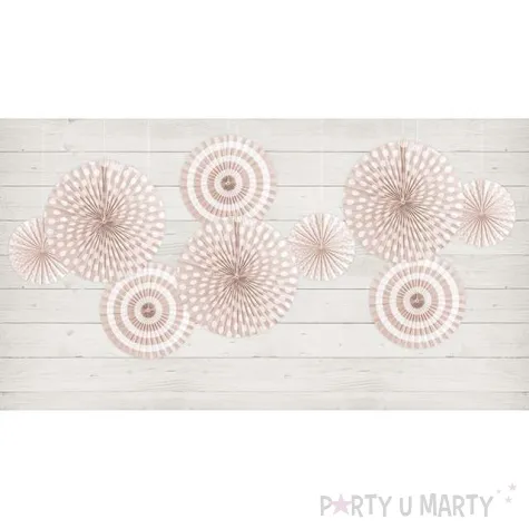 rozeta wiszaca classic brzoskwiniowe jasne 3 szt