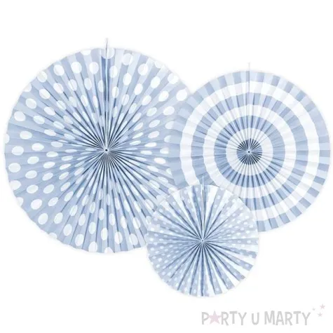 rozeta wiszaca classic chabrowe jasne 3 szt