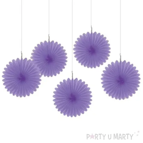 rozeta wiszaca classic fioletowa 5 szt