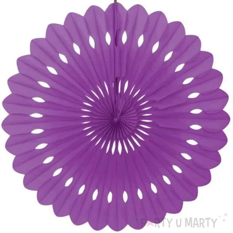 rozeta wiszaca classic fioletowa unique 40 cm