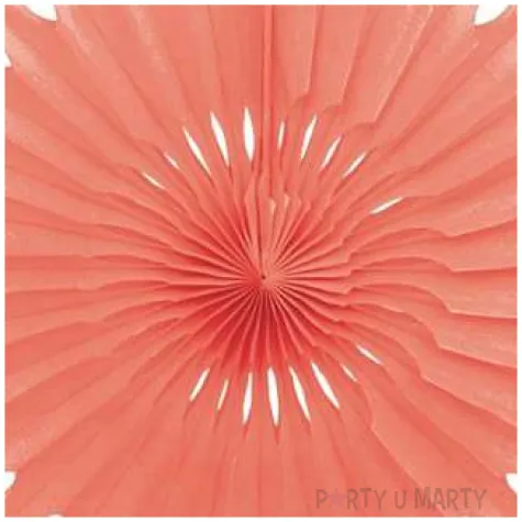 rozeta wiszaca classic lososiowa unique 40 cm