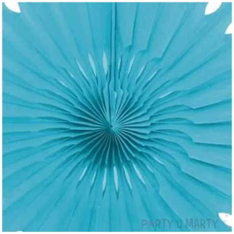 rozeta wiszaca classic niebieska jasna unique 40 cm