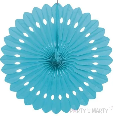 rozeta wiszaca classic niebieska jasna unique 40 cm