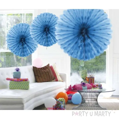 rozeta wiszaca classic niebieski folat 45 cm