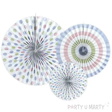 rozeta wiszaca classic pastel mix 3 szt