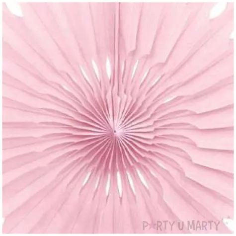 rozeta wiszaca classic rozowa jasna unique 40 cm