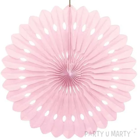 rozeta wiszaca classic rozowa jasna unique 40 cm