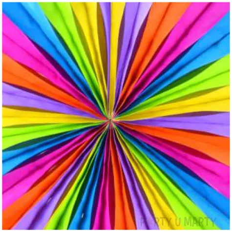 rozeta wiszaca classic teczowa arpex 47 cm