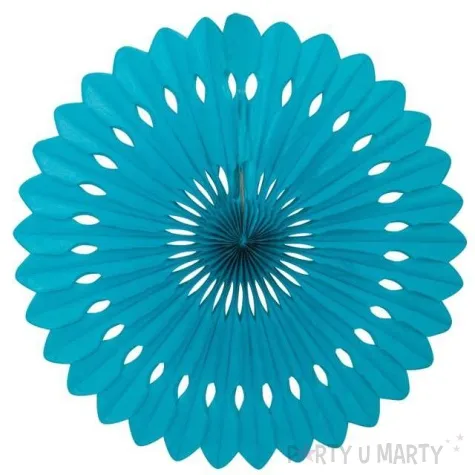 rozeta wiszaca classic turkusowa unique 40 cm