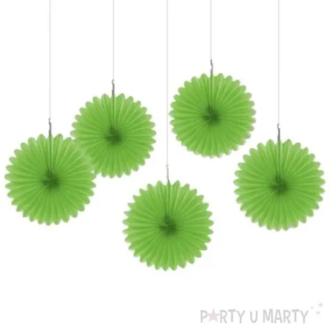 rozeta wiszaca classic zielona 5 szt