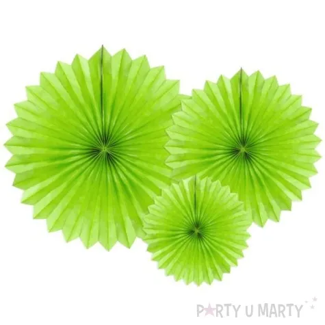 rozeta wiszaca classic zielone jabluszko 20 40 cm 3 szt